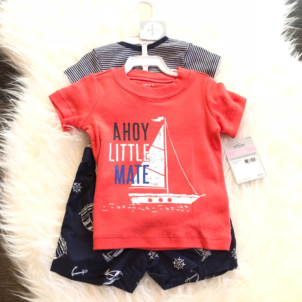 Boys 9 month Carter’s pajama 3 piece set